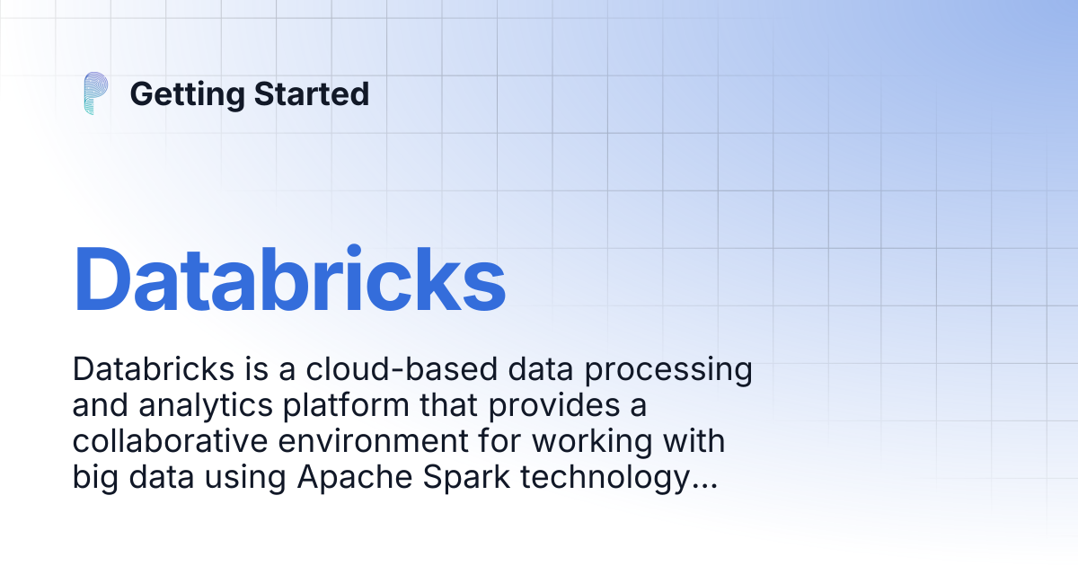 Databricks | Getting Started
